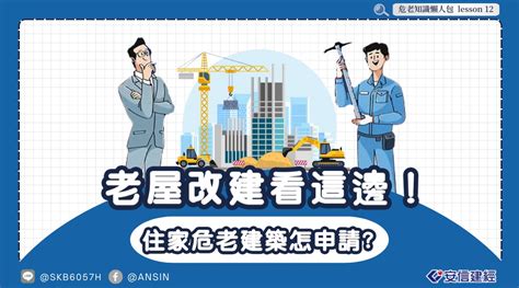 【危老知識懶人包12】危老改建看這邊！住家危老重建怎申請？