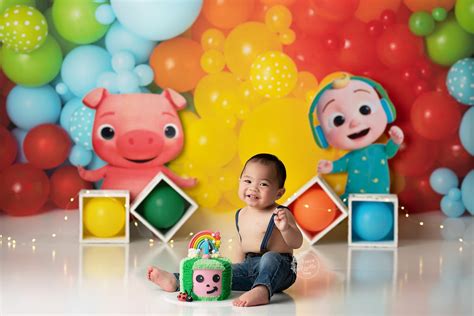 Rainbow Balloon Wall – r2backdrops