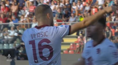 Serie A Basta Un Gol Di Vlasic Il Torino Batte Il Lecce