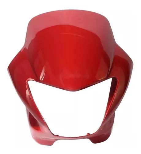 Carenagem Do Farol Nx 400 Falcon Vermelho 2004 A 2005 Melc