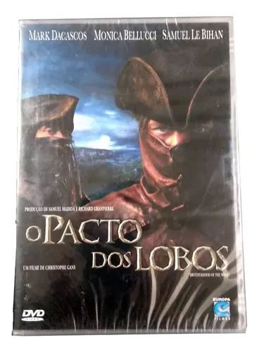 Dvd O Pacto Dos Lobos Monica Bellucci Lacrado Parcelamento Sem Juros