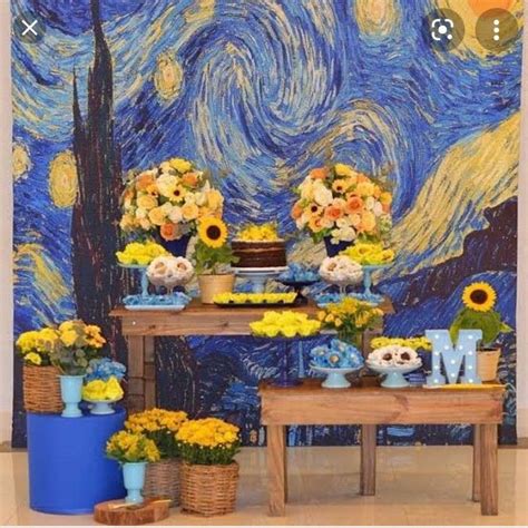 Decoração Van Gogh
