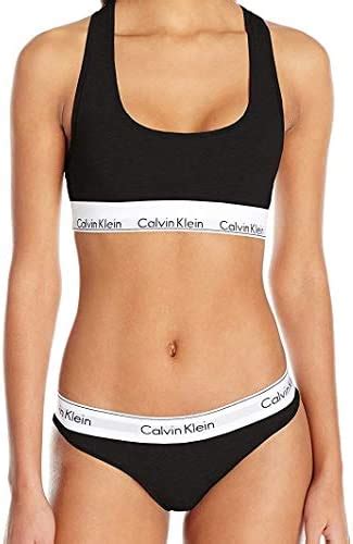 Calvin Klein Women S Modern Cotton Bralette And Bikini Set Pricepulse