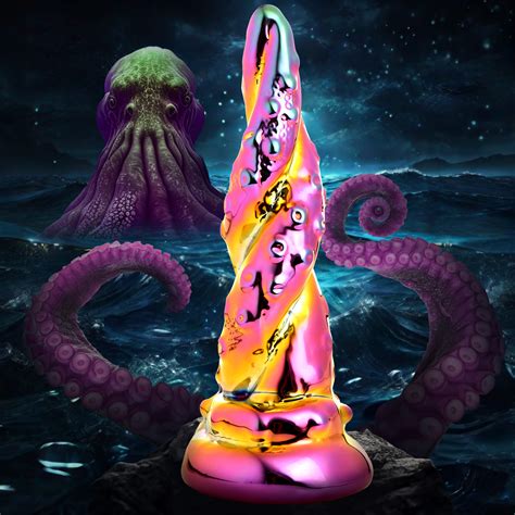 Enchantress Rainbow Glass Dildo Sex Toy Distributing