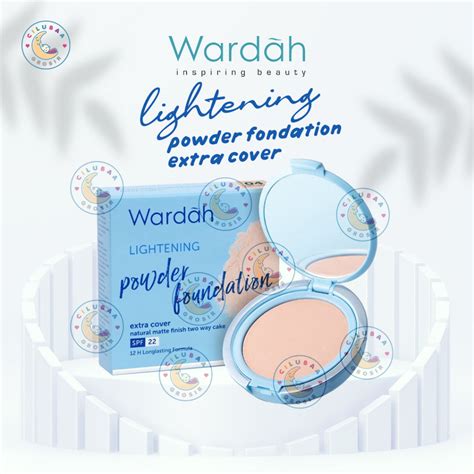 Jual Wardah Lightening Powder Foundation Extra Cover Wardah Twc