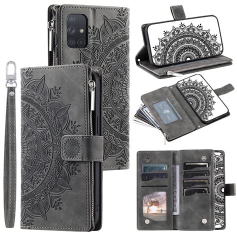 Decase For Samsung Galaxy A G Multi Function Wallet Case Zipper