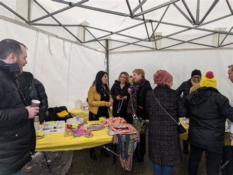 Rencontres au marché de Sevran Clémentine Autain