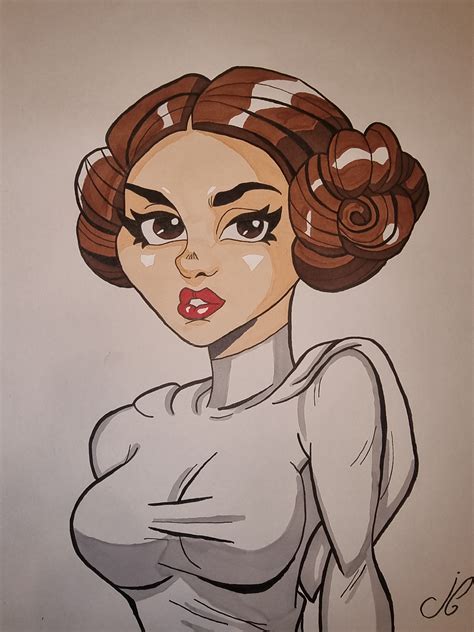 Princesse Leia By Fwilg On Deviantart