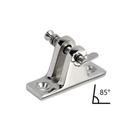 Base Inox Inclinaison Osculati Pour Tube Arceaux De Taud Et Bimini