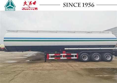 50 CBM 2 Compartments Aluminium Alloy Fuel Tanker Trailer