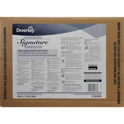 Diversey Signature UHS Floor Finish Tools Hardwares Online Sale