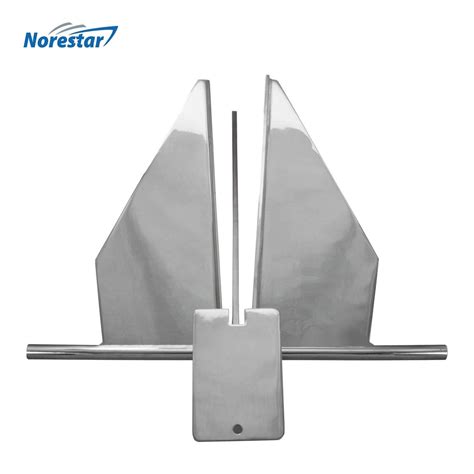 Norestar Stainless Steel Flukedanforth Boat Anchor