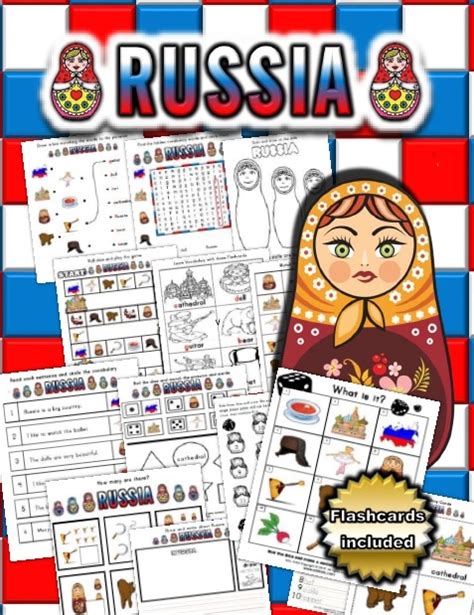 Russia Worksheets