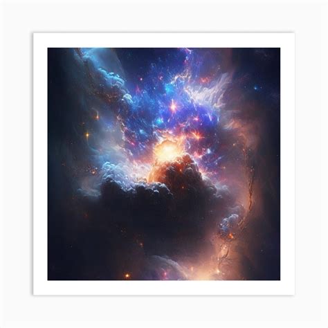 Nebula Galaxy Art Print by K.ES.Fosters.Enterprises - Fy