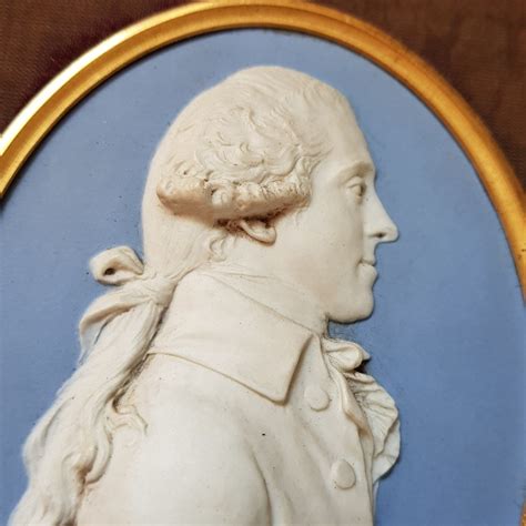 Proantic Medallion Portrait Of William Temple Franklin By