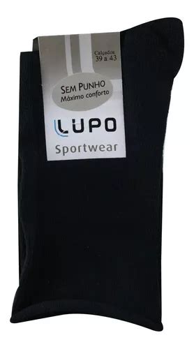 Kit C Meias Lupo Sportwear Sem Punho Parcelamento Sem Juros