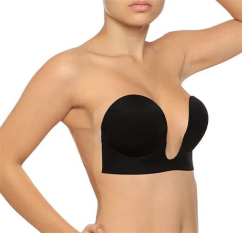 Brasier Push Up Escote Profundo Straple Sin Espalda MercadoLibre