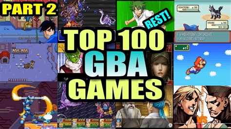 Top 100 Best Game Boy Advance GBA Games PART 2 Best GBA Games YouTube