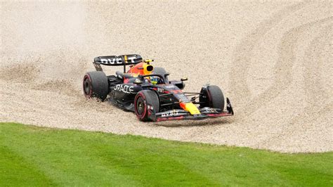 Pit Lane Starts For Sergio Perez And Valtteri Bottas At The Australian