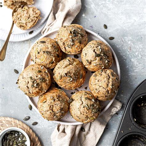 Savoury Vegan Breakfast Muffins W Zucchini My Vegan Minimalist