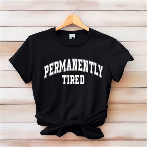 Permanently Tired White – U Press Transfers