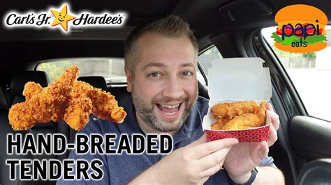 Hardee S Carl S Jr Hand Breaded Chicken Tenders Review Ranking Youtube