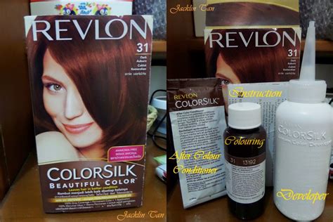 Omeuraisu Review Revlon Color Silk 31 Dark Auburn Hair Dye