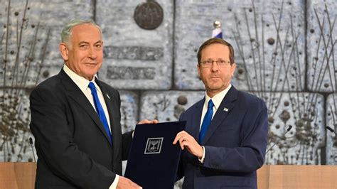 Israel Jitzchak Herzog In Sorge Wegen Regierung Von Benjamin Netanyahu