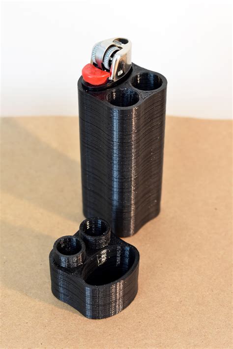 3d Printed Lighter Sleeve That Holds Two Joints Rstonerengineering