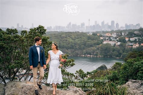 Burnt Orange Manly Weddings Fame Park Studios