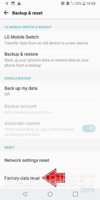 Factory Reset Lg Aristo Plus How To Hardreset Info