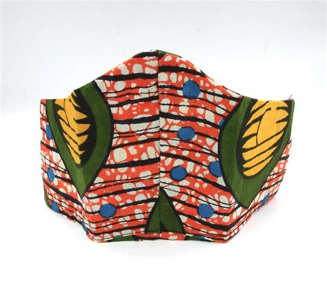 African Print protection mask - Yeye's Botanica