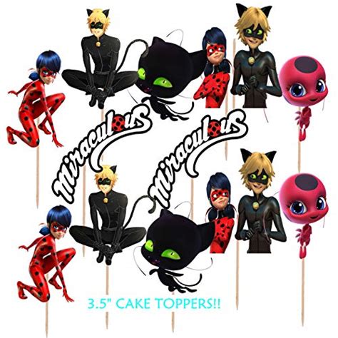 Total 37 Imagen Miraculous Ladybug Cupcake Toppers Viaterramx