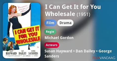 I Can Get It For You Wholesale Film 1951 Filmvandaagnl