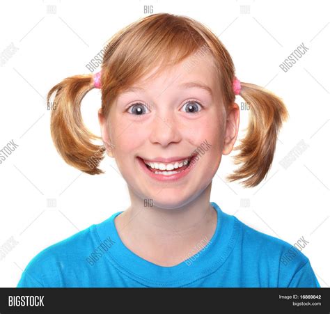 Portrait Crazy Smiling Image Photo Free Trial Bigstock