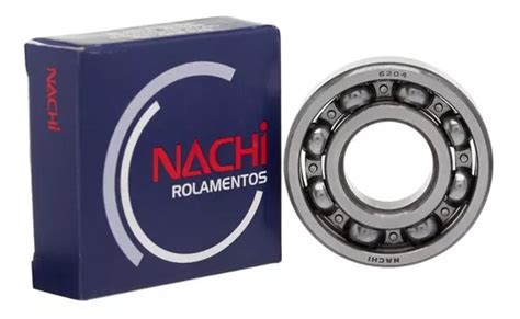 Rolamento Nachi 6204 Eixo Primario Cbx 250 Twister 01 A 08 D