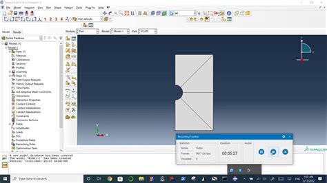 Step1 Model Partition In Abaqus Youtube