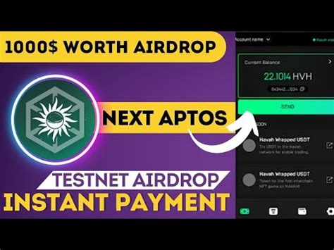 1000 Worth Havah Wallet Airdrop Havah Testnet Confirmed Airdrop