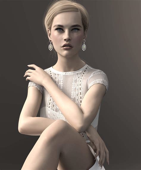 Portrait 3d Render Renderhub Gallery