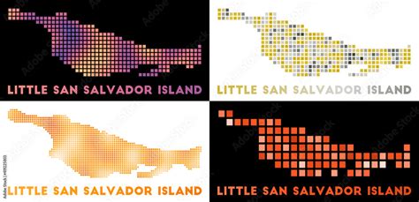 Little San Salvador Island map. Collection of map of Little San ...