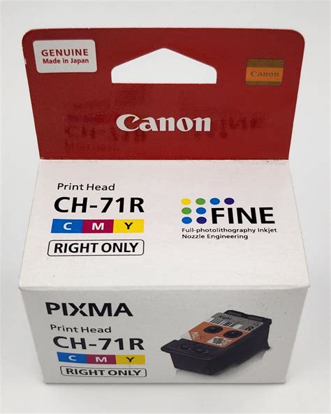 Canon Ch R Color Print Head Cartridge Cmy Right Only Canon G G