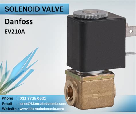 Solenoid Valves Danfoss Type EV210A Series