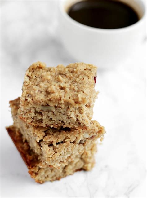 Healthy Banana And Oat Breakfast Bars Thirteen Thoughts