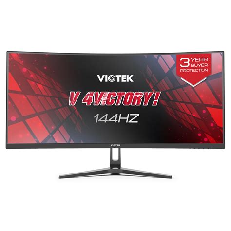 Viotek Gnv Dbe Inch Uwqhd Hz Curved Gaming Monitor Ultra Wide