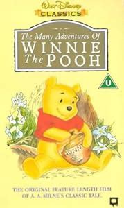 Winnie The Pooh The Many Adventures Of Winnie The Pooh VHS