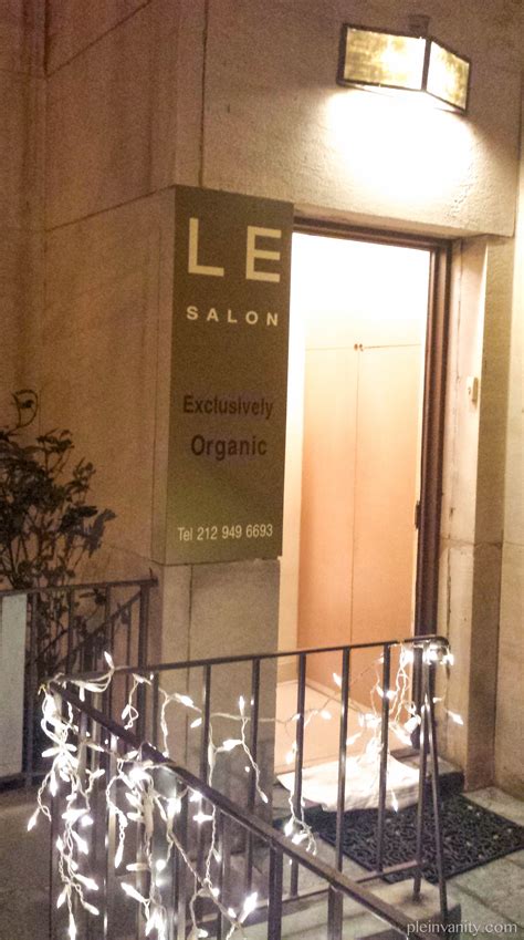 Squeaky Clean and Green: Le Salon NYC Organic Salon Review - Plein Vanity