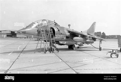 Hawker Siddeley Harrier T 2 Of The Harrier Operational Conversion Unit