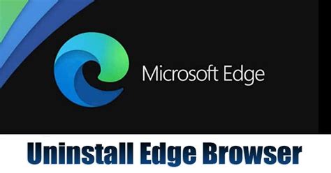 Cómo desinstalar el navegador Edge de Windows 11