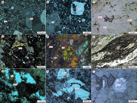 Photomicrographs Of The Granite Porphyry And Skarn Stages In The Weijia Download Scientific