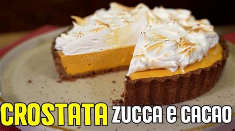 Se Ami La Zucca Devi Prepararla Per Forza Crostata Al Cacao Zucca E